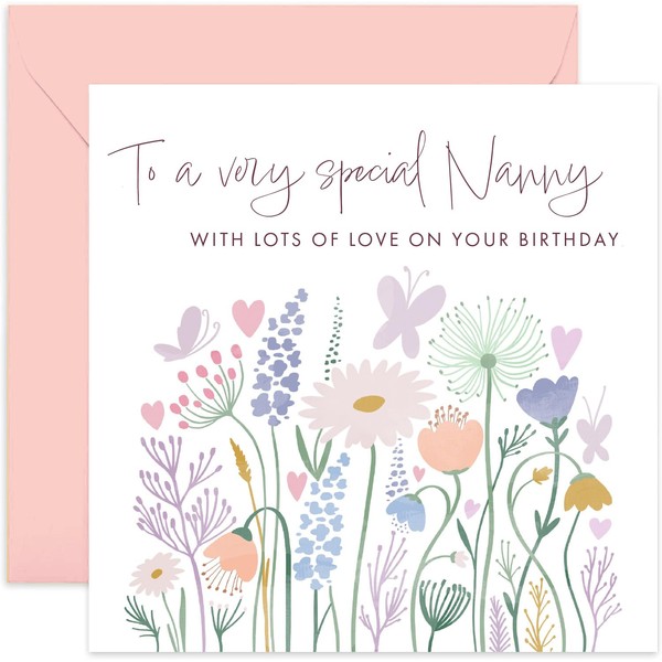 Old English Co. To A Very Special Nanny Birthday Card