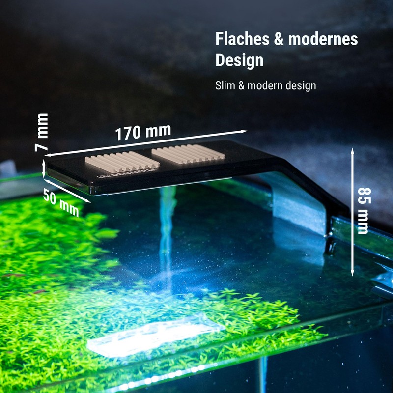 Dennerle Trocal Style Two, 6 Watt LED Lighting for Nano