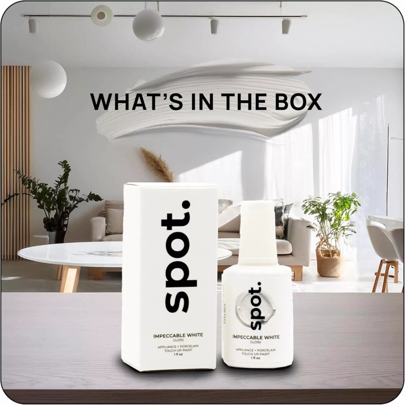 spot. 1 Fl Oz Impeccable White Touch Up Paint High