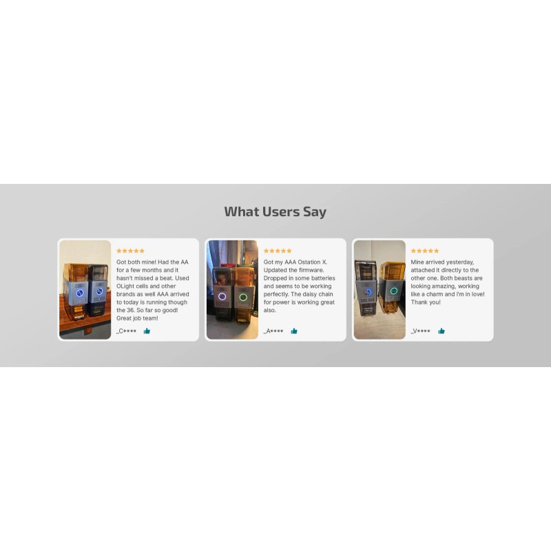 Olight Ostation X 3-in-1 Automatic Rechargeable AAA Battery Charger w/Adapter