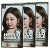 Mise-en-scène New Hello Bubble Hair Dye 7K Ash Khaki Brown x3 / 미쟝센 뉴 헬로버블 염색약 7K 애쉬카키브라운 x3개