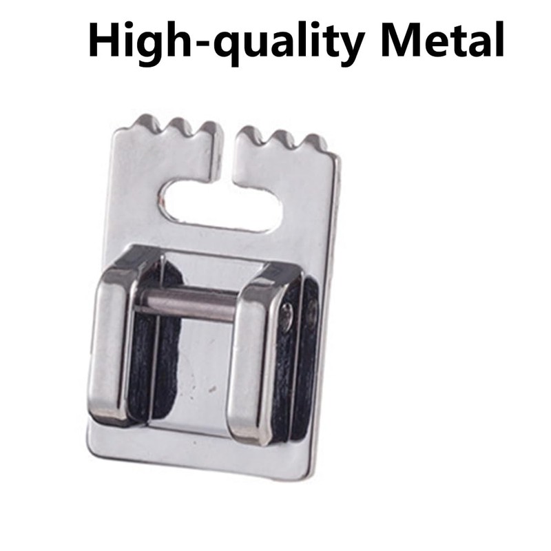 1 Pcs Universal 7 Flute Snap Sewing Machine Presser Foot