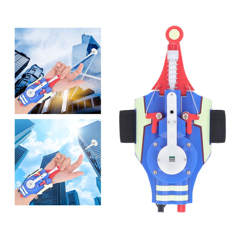 Kids String Launcher Toy Suction Cups Magnet 3 Meters Range