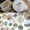 4Pcs 4 Sizes Round Bamboo Embroidery Hoop Circle Cross Stitch