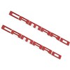 Generic Camaro 2-PC Red ZL1 Badge Emblem - Set of
