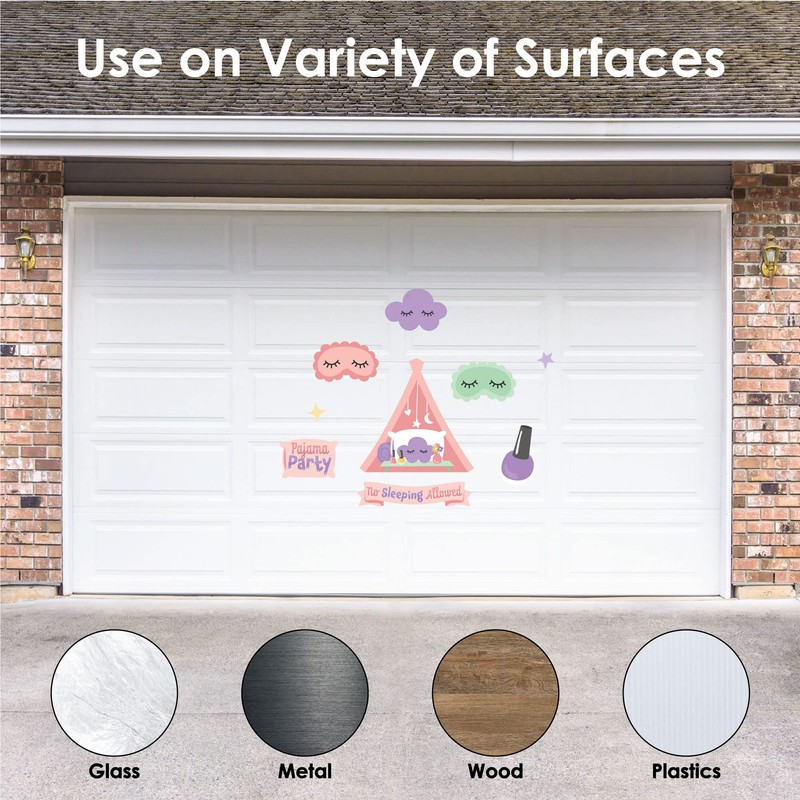 Big Dot of Happiness Pajama Slumber Party - Peel and