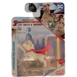 Mattel League of Super Pets Bundle Set of 2 Micro Action Figures with Krypto The Superdog and Ace The Hound
