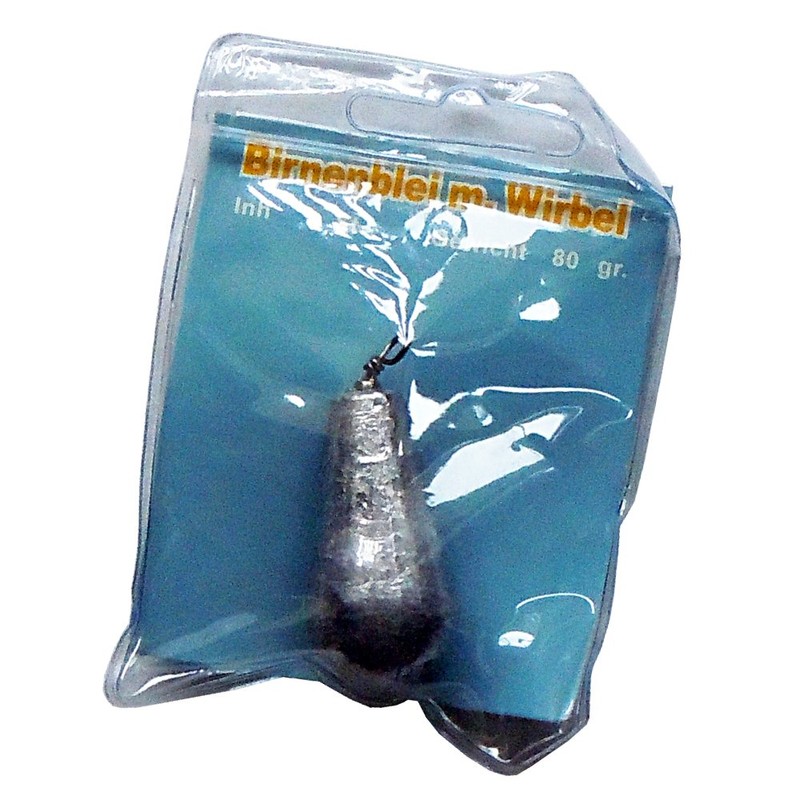 Behr Pear Lead Assortment 4 Pieces 50-80 g Fishing Lead