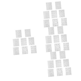 Healvian 32sheets Embossed Nail Stickers for Nail Art Decoration Flower Design Decals for Weddings Parties and Easy to Use and Share Friends