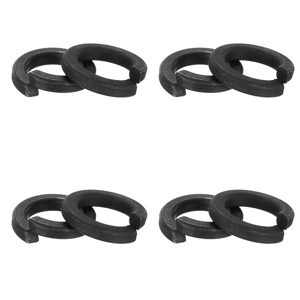 PATIKIL 100 Pcs Split Lock Washer, M8 Spring Lock Washer