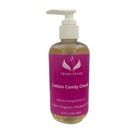 Aroma Avenue Aroma Avenue Cotton Candy Clouds 8 OZ Body Oil Inspired By Cloud Sweet Hydrating Body Oil 8 Oz Moisturizing Bath Oil