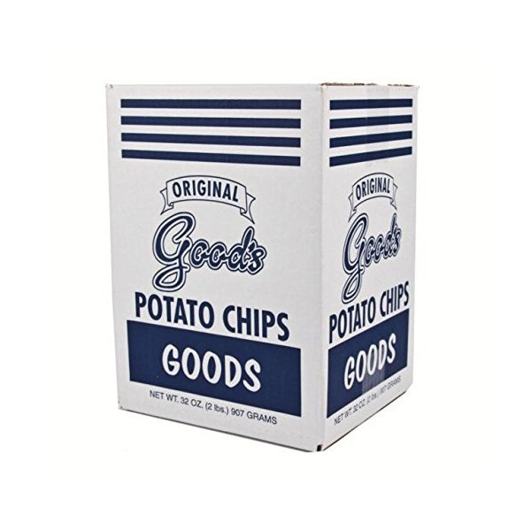 Good's Potato Chips (Original "Blue Bag", One 2 lb. Box)