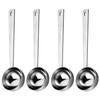 Yzurbu 4pcs Tablespoon, Stainless Steel 1 Tablespoon 15ml Coffee Measruing