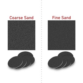 Dr.Pedi 60pcs 100 Grit Fine Sand Replacement Sandpaper Electric Foot Callus Remover Feet Discs Professional Pedicure Foot File for Women Men Dead Dry Hard Skin Calluses