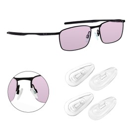 Biyxpiv Replacement Nose Pads Nosepiece for Oakley Barrelhouse OX3173 OX3174 Eyeglasses, Easy Installation - 2 Pairs Nose Pad