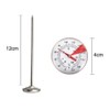 Milk Thermometer,INRIGOROUS Pack of 2 Stainless Steel Milk Frother Thermometer