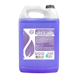 Jabón Líquido Manos Cuerpo Aroma Campos Lavanda Relajante Hidratante Uso Diario