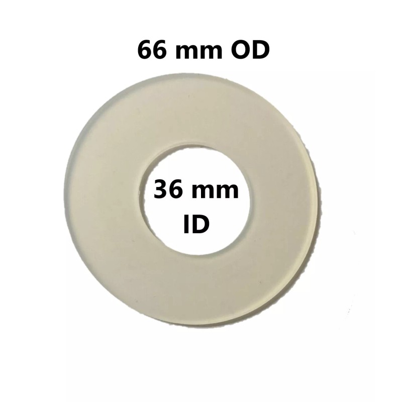 NuFlush Toilet Silicone Flapper Seal 2 & 5/8 inch OD