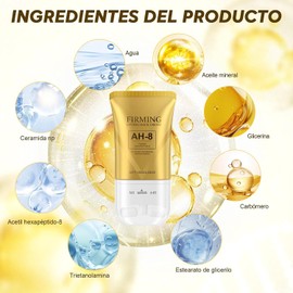 AH-8 Firming Crema para el cuello, Firming Crema para el cuello, Tighten and Lift with Double Roller Massage, Reduce Wrinkles Fine Lines, Firm And Lift Sagging Skin, Reduce Wrinkles and Double Chin