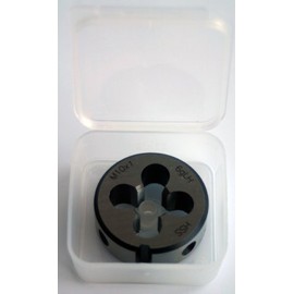 Die 10 x 1.0 Metric Fine HSS Cutting Wheel Die Stock DIN 223 Right-Hand Thread