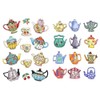 Seasonstorm Cute Teapot Kawaii Aesthetic Pastel Art Agenda Journal Planner