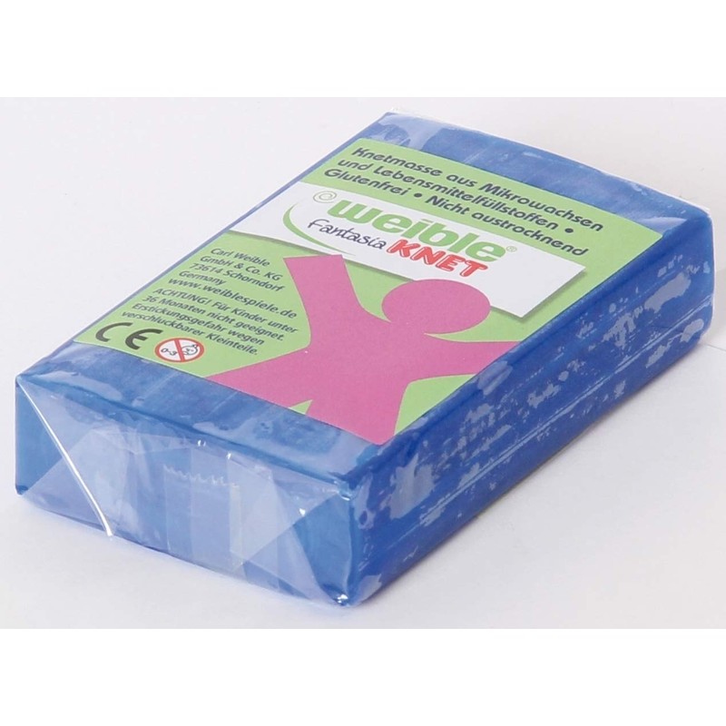 Fantasy Knead Roll Shape 100 g Blue WEIBLE 08102-130