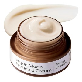 The Face Shop Alltimate Crema Facial Coreana Mucina Vegana Péptidos Antiedad Reafirmante Arrugas Líneas Finas Hidratante Ligero Apto Piel Sensible