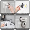 DOJASOHILMI 2PCS Strong Vacuum Suction Cup Hooks - Stainless Steel