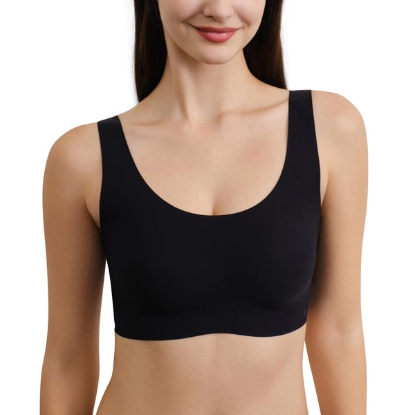 Ubras Women's Wireless Seamless Upgraded Vest Bras Full Coverage Comfort