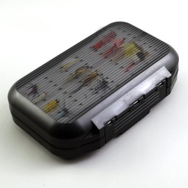 YAZHIDA | Waterproof fly box | Send 14 flies | Box size 5 * 3.5 * 1.5 inch