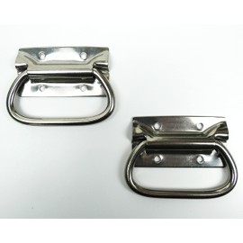 ingdaum® Crate Drop Handle (Pack of 2) Crate Handle, Folding Handle for Crates and Cabinets (J204 A2)