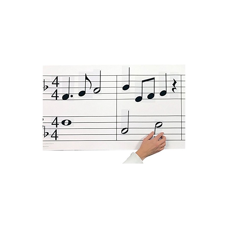 Plastic Music Note & Music Symbol Teaching Set