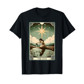 Vintage Major Arcana Tarot Deck Cards The Star T-Shirt