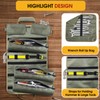 Anttctig Tool Bags, (Upgraded Version) Heavy Duty Roll Up Tool