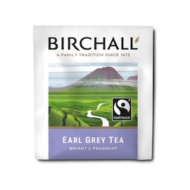 Birchall Tea | Earl Grey Tea | Black Tea | 1 Pack of 100 Plant-Based Tagged Tea Bags