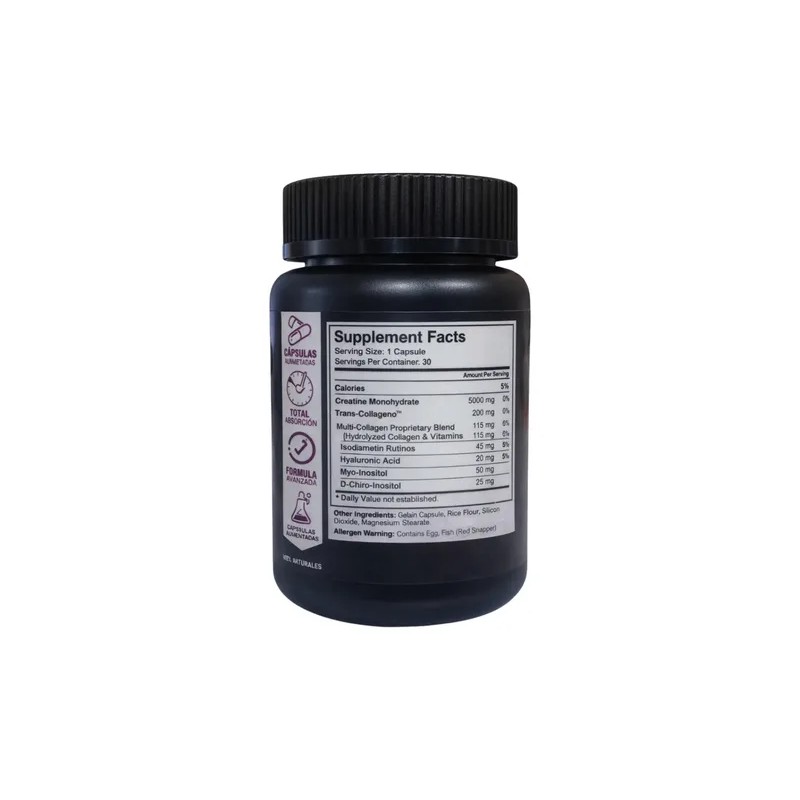 Creatina Para Mujeres Collagen, Myo-inositol, Vitamin D3