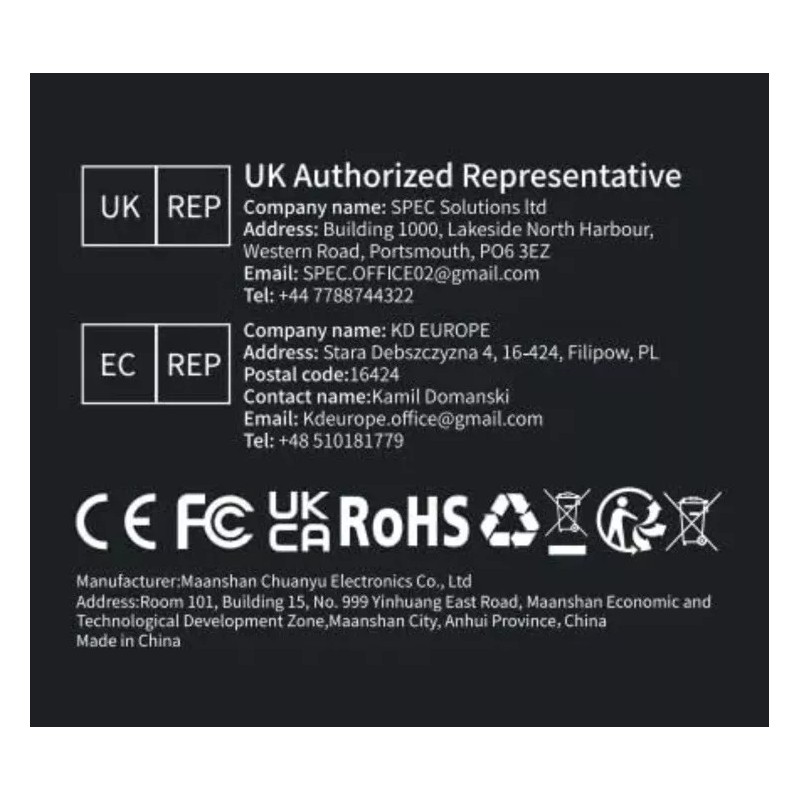 Aicevoos AS-118D Smart Digital Multimeter Auto-Ranging Voltmeter 600V/10A,Ohm,T