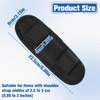 Removable Backpack Strap Pads, Universal Breathable Cushion, Black Shoulder Strap