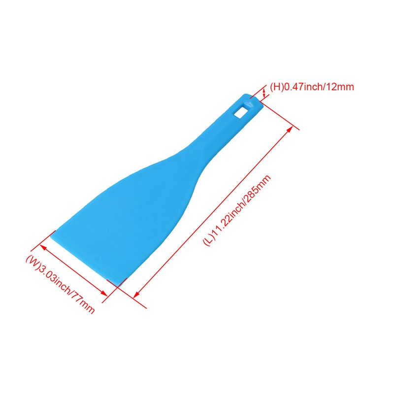 CNBTR 285x77mm Ink Spatulas Scoop Screen Printing Plastic Ink Shovel