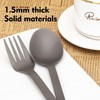 TiTo NEW Titanium Cutlery Set with Fork and Spoon in