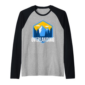 Overlanding Gear Accessories, Overlanding Gear for Truck SUV Raglan Baseball Tee