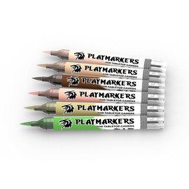 AK Interactive PLAYMARKERS Set AKM107 Skin & Flesh Tones (6X)