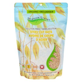 Splendor Garden Organic Gluten Free Steel Cut Oats - 700 g