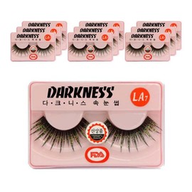 Darkness eyelashes, LA7, 10 pcs / 다크니스 속눈썹, LA7, 10개