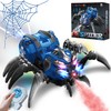 RC Spider Robot Toy with 2.4GHz Remote, Lights, Music &