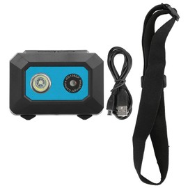 Video Camera, Vlogging Camera, Go Pro Camera, Sports Action Camera, Ultra HD 1080P Sports Action Camera, Head Mounted Video Recorder for Adventurous Moments, for Various (Black Blue)