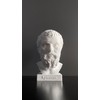 Generic Epicurus Ancient Greek Philosopher. Statue or Bust of Epicurus.