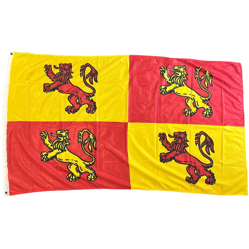 NWFlags Outdoor Heavy Owain Glyndwr Flag 5ft x 3ft 110d