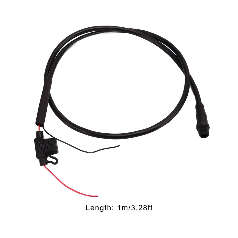 Backbone Cable with Tee Connector 3A Fuse 5Pin M12 Thread