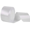 SWTOOL 2" Wide Single Face Satin Ribbon Roll for Wedding,